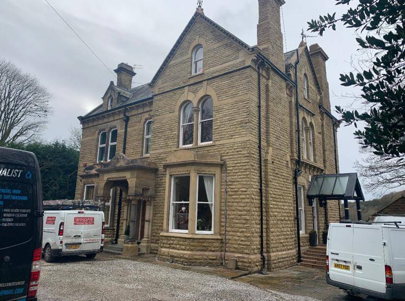 Image showing property brickwork cleaned.